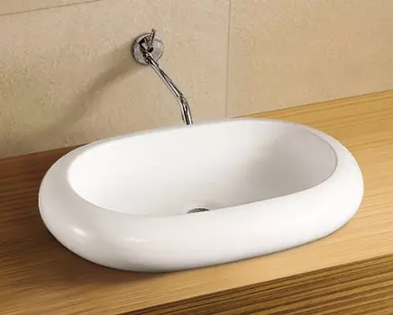 Раковина WeltWasser SK ELBACH 3075 белая глянец