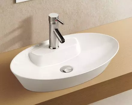 Раковина WeltWasser SK ELBACH 3203 белая глянец