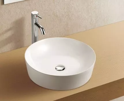 Раковина WeltWasser SK ELBACH 32066 белая глянец