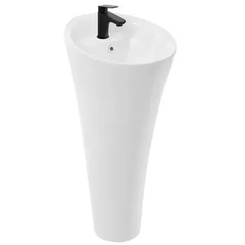 Раковина WeltWasser SK LEERBACH 4141 GL-WT напольная 41х41х92 см