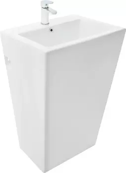 Раковина WeltWasser SK LEERBACH 4438 GL-WT напольная 44x38x85 см