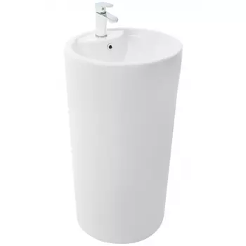 Раковина WeltWasser SK LEERBACH 4646 GL-WT напольная 46х46х83 см