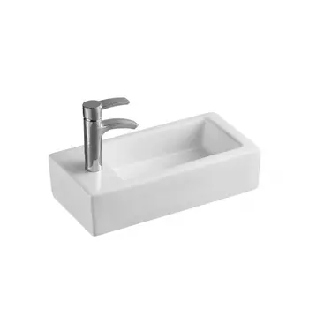 Раковина WeltWasser WW AISBACH 5092L подвесная белая глянец