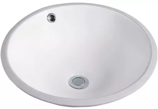 Раковина встраиваемая снизу Gid YJ848 43х43 белая