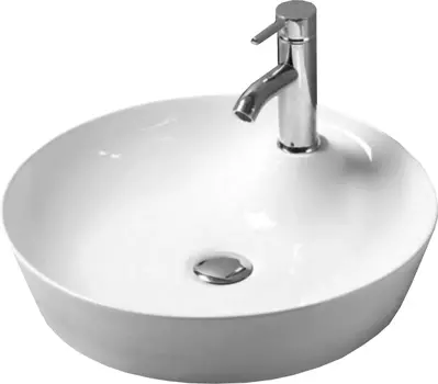 Раковина BelBagno BB1306 накладная 45x45 см, белая