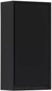 Шкаф Aquanet Милан 35 подвесной, черный глянец