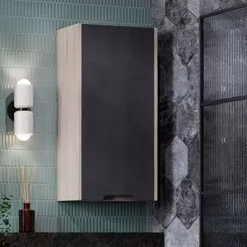 Шкаф Aquaton Оливия 35 R грей/дуб ойстер