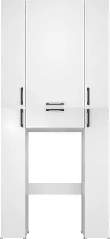 Шкаф DIWO Суздаль 87 для туалета, комплект, белый