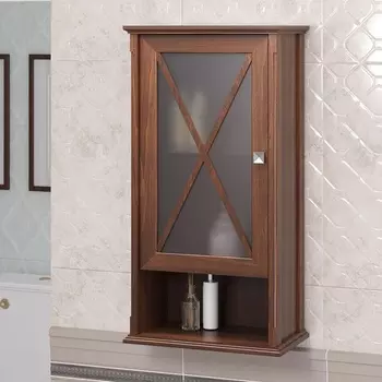 Шкаф Opadiris Палермо 46 подвесной светлый орех, левый