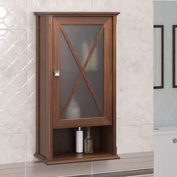 Шкаф Opadiris Палермо 46 подвесной светлый орех, правый