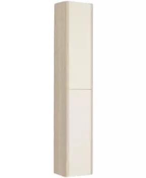 Шкаф-пенал Акватон Йорк белый/ясень фабрик