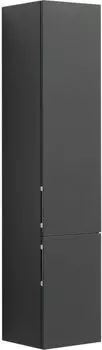 Шкаф-пенал Aquanet Алвита 35 серый антрацит R