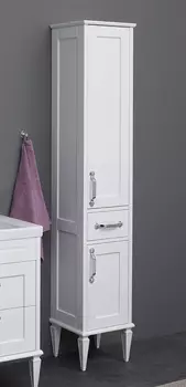 Шкаф-пенал Aquanet Денвер 36 R, белый глянец