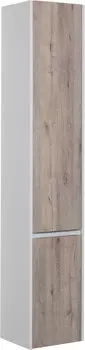 Шкаф-пенал Aquanet Клио 35 дуб кантри/белый