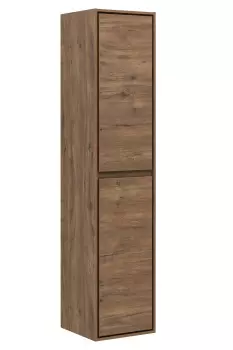 Шкаф-пенал Aquanet Милан 35 см, дуб рустикальный
