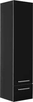 Шкаф-пенал Aquanet Сиена 40 R подвесной, черный