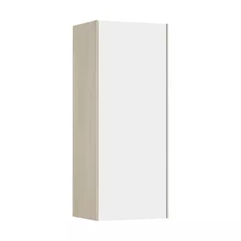 Шкаф-пенал Aquaton Асти белый глянец/ясень шимо