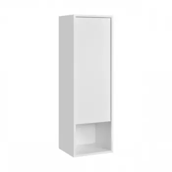 Шкаф-пенал Aquaton Хоуп 33 подвесной, белый матовый