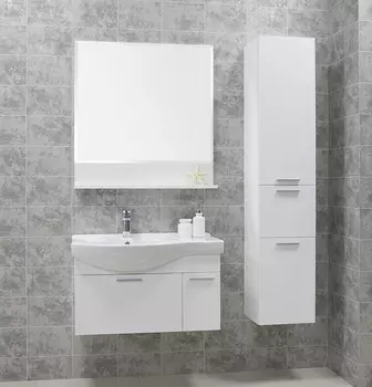 Шкаф-пенал Aquaton Инди с бельевой корзиной