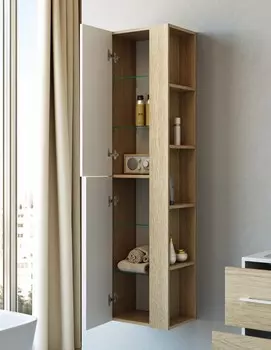 Шкаф-пенал Aqwella 5 stars Miami 40