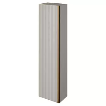 Шкаф-пенал Armadi Art Quatro 35 подвесной, cashmere fuga/золото матовое