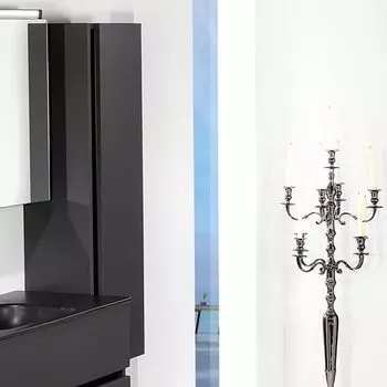 Шкаф-пенал Armadi Art Valessi антрацит матовый Soft touch