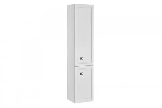 Шкаф-пенал ASB-Woodline Каталина 35 White