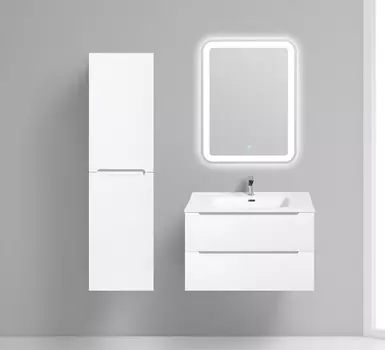 Шкаф-пенал BelBagno Etna 40 L bianco lucido
