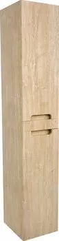 Шкаф-пенал Bellezza Грейс 30 подвесной светлый дуб