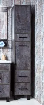 Шкаф-пенал Бриклаер Чили цемент