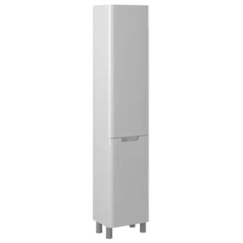 Шкаф-пенал Briz Монблан 40 см, белый глянцевый 247 04-00к40-00 02 БЕЛ