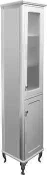 Шкаф-пенал Caprigo Chiaro R bianco-grigio