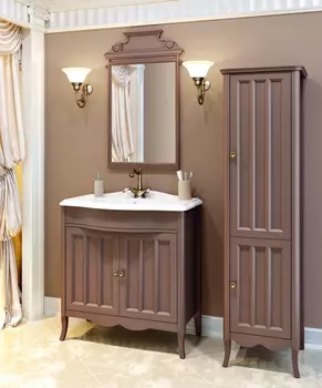 Шкаф-пенал Caprigo Marsel R шоколад