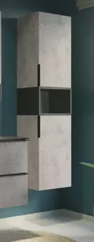 Шкаф-пенал Comforty Франкфурт-40 бетон светлый