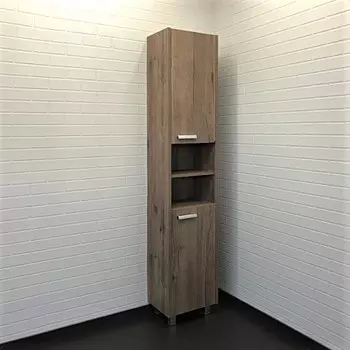 Шкаф-пенал Comforty Марио-40 дуб темный