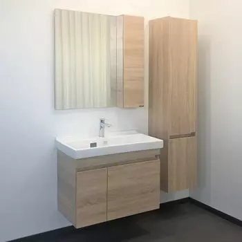 Шкаф-пенал Comforty Тромсе дуб сонома