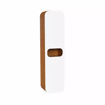 Шкаф-пенал Creavit Pion PN2160.02.BDM белый/дуб