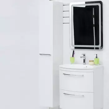 Шкаф-пенал De Aqua Тока 1S L белый