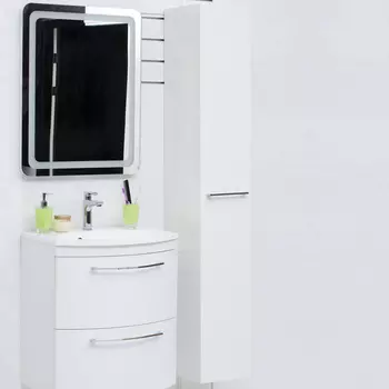 Шкаф-пенал De Aqua Тока 1S R белый