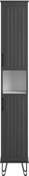Шкаф-пенал DIWO Сочи 30 напольный, антрацит (00-00001323)