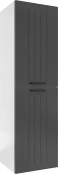 Шкаф-пенал DIWO Сочи 35 подвесной, антрацит (00-00001336)