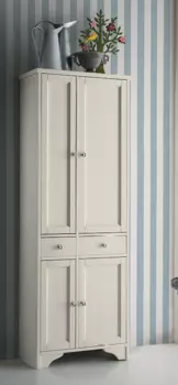 Шкаф-пенал Eban Anita белый с ручками