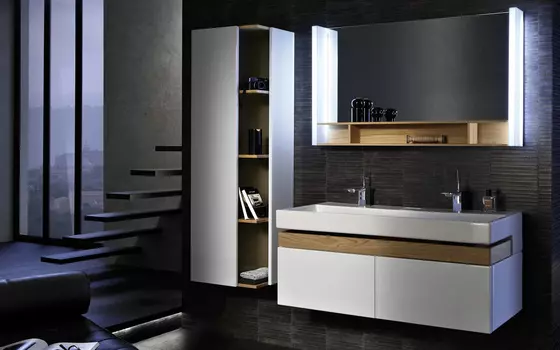 Шкаф-пенал Jacob Delafon Terrace EB1179G L белый лак