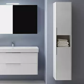 Шкаф-пенал Laufen Base 4.0269.2.110.261.1 R с полкой, белый глянцевый