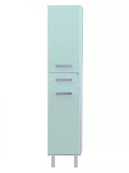 Шкаф-пенал Misty Джулия 36 R с б/к голубой