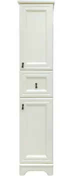 Шкаф-пенал Misty Лувр R слоновая кость