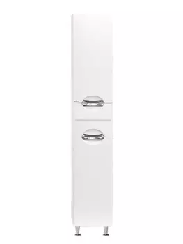 Шкаф-пенал Misty Орхидея 35 R напольный, с Б/К, белый