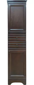 Шкаф-пенал Misty Рим R орех