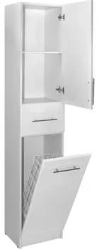 Шкаф-пенал Mixline Вилена 35 с бельевой корзиной