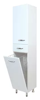 Шкаф-пенал Onika Модерн 26 напольный, с бельевой корзиной, левый